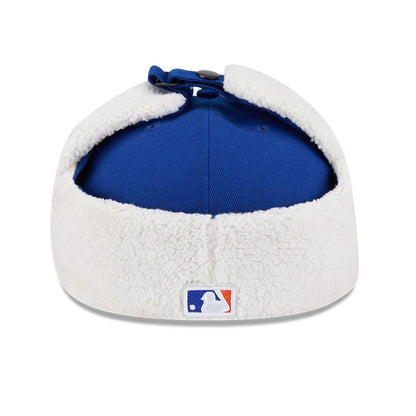 This is a New York Mets MLB Classic Blue Dogear 59FIFTY Fitted Cap 7