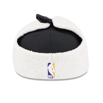This is a LA Lakers NBA Classic Black Dogear 59FIFTY Fitted Cap 5
