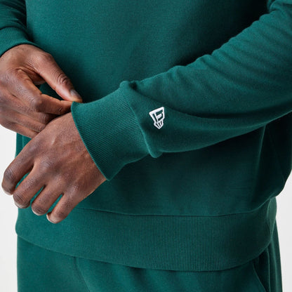 The Male model is wearing LA Dodgers MLB Script Dark Green Crew Neck Sweater  5