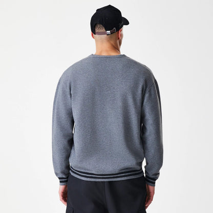 The Male model is wearing  New Era Dark Grey Cardigan 2