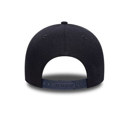 This is a New York Yankees MLB Poly Kanji Navy 9FORTY A-Frame Adjustable Cap 7