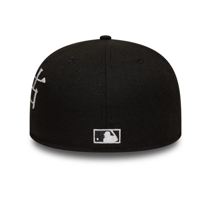 This is a Chicago White Sox MLB Poly Kanji Black 59FIFTY Fitted Cap 7