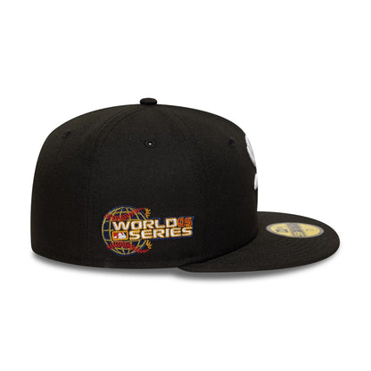 This is a Chicago White Sox MLB Poly Kanji Black 59FIFTY Fitted Cap 5