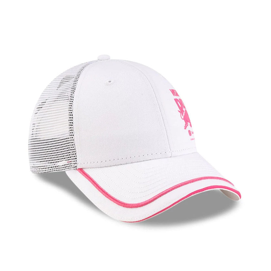 This is a Visa Cash App Racing Bulls Team Miami White 9FORTY Adjustable Cap 3