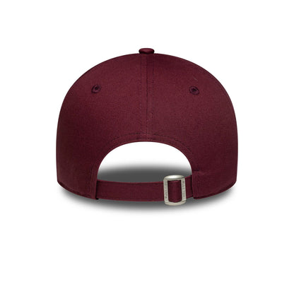 This is a LA Dodgers Womens MLB League Essential Dark Red 9TWENTY Adjustable Cap 4