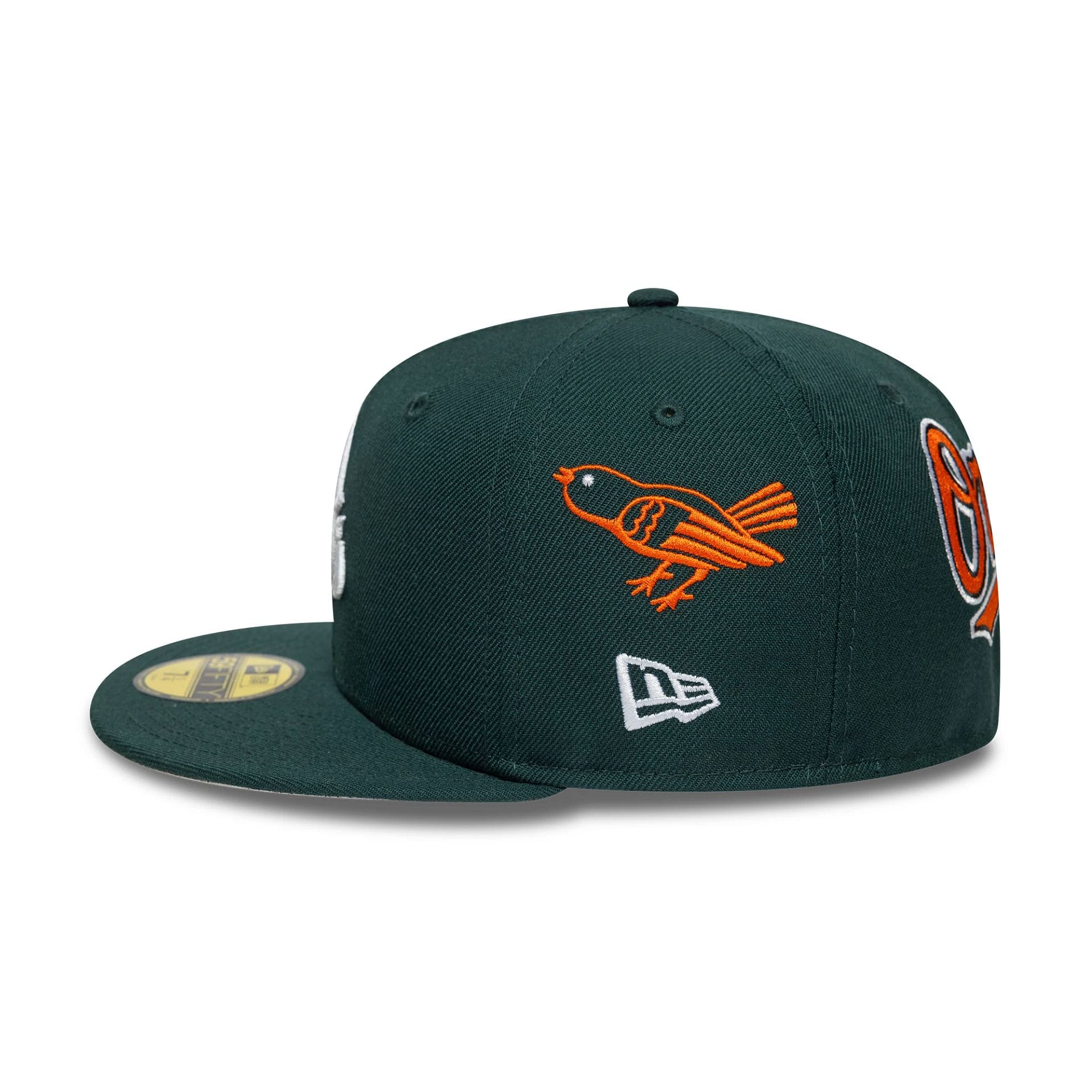 MLB Baltimore Orioles Dark Green 59FIFTY Fitted Cap | NEC EU