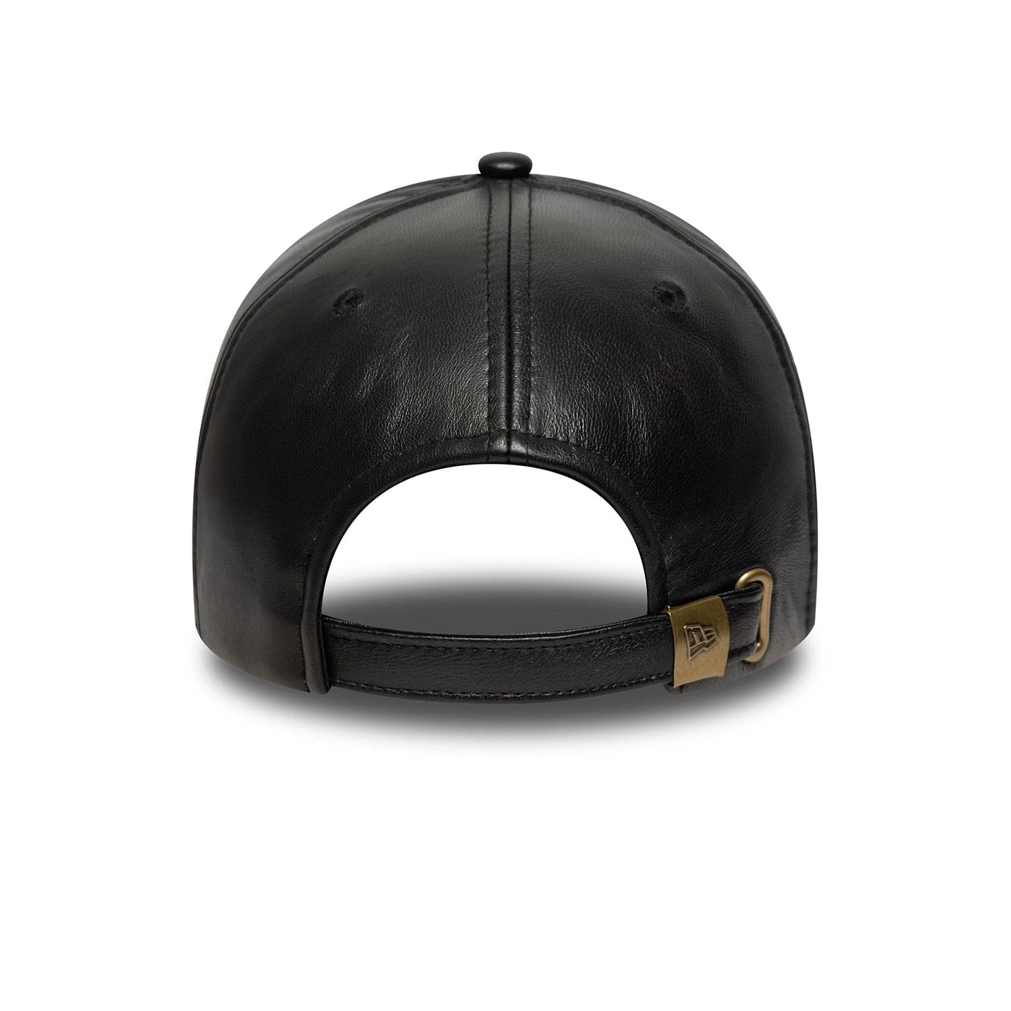 This is a New York Yankees MLB Leather Black 9FORTY E-Frame Adjustable Cap 4