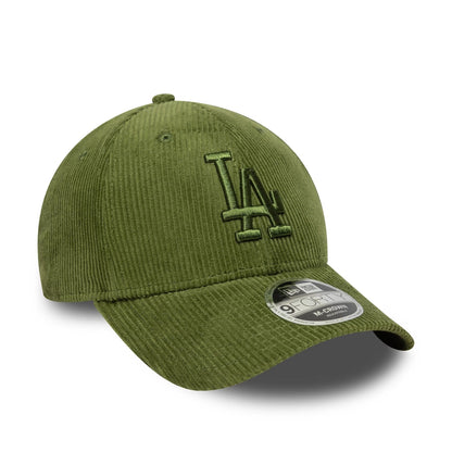 This is a LA Dodgers MLB Cord Dark Green 9FORTY M-Crown Adjustable Cap 3