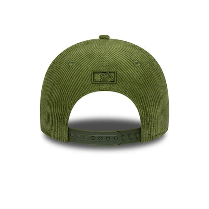 This is a LA Dodgers MLB Cord Dark Green 9FORTY M-Crown Adjustable Cap 4