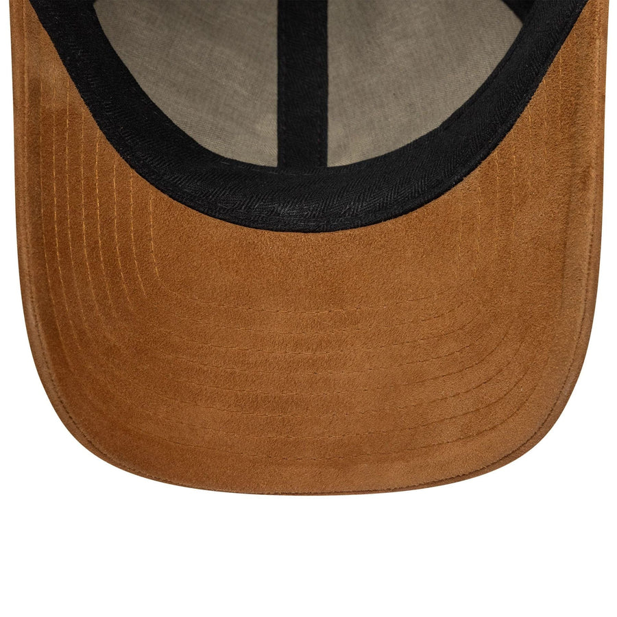 This is a New York Yankees MLB Loden Suede Dark Red 9TWENTY Adjustable Cap 5