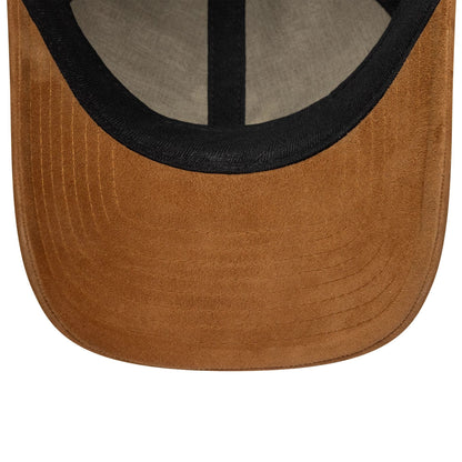 This is a New York Yankees MLB Loden Suede Dark Red 9TWENTY Adjustable Cap 5