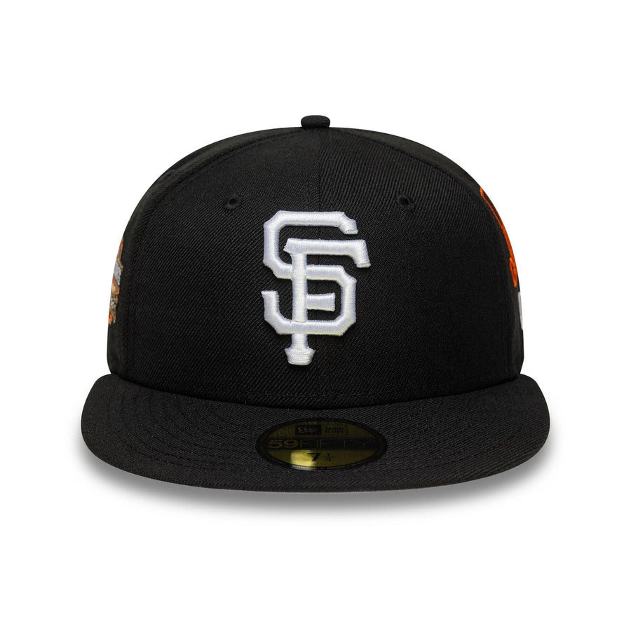 This is a San Francisco Giants MLB Seasonal Black 59FIFTY Fitted Cap 5
