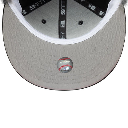 This is a New York Yankees MLB World Series Black Dogear 59FIFTY Fitted Cap 9