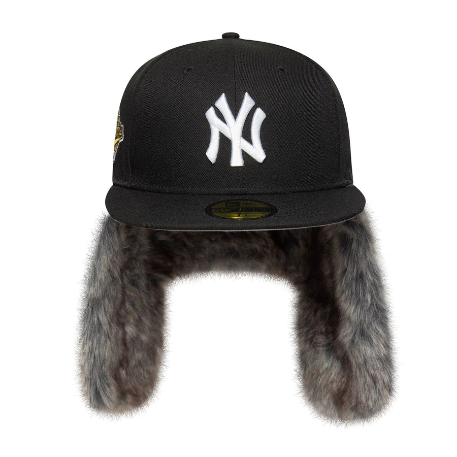 This is a New York Yankees MLB World Series Black Dogear 59FIFTY Fitted Cap 4
