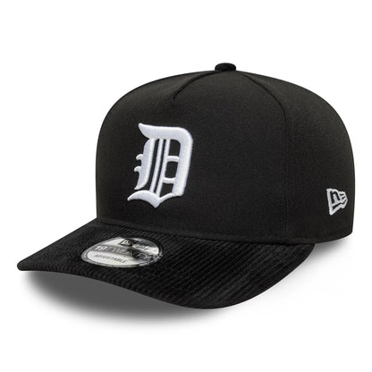 This is a Detroit Tigers MLB Cooperstown Cord Black 19TWENTY Adjustable Cap 3