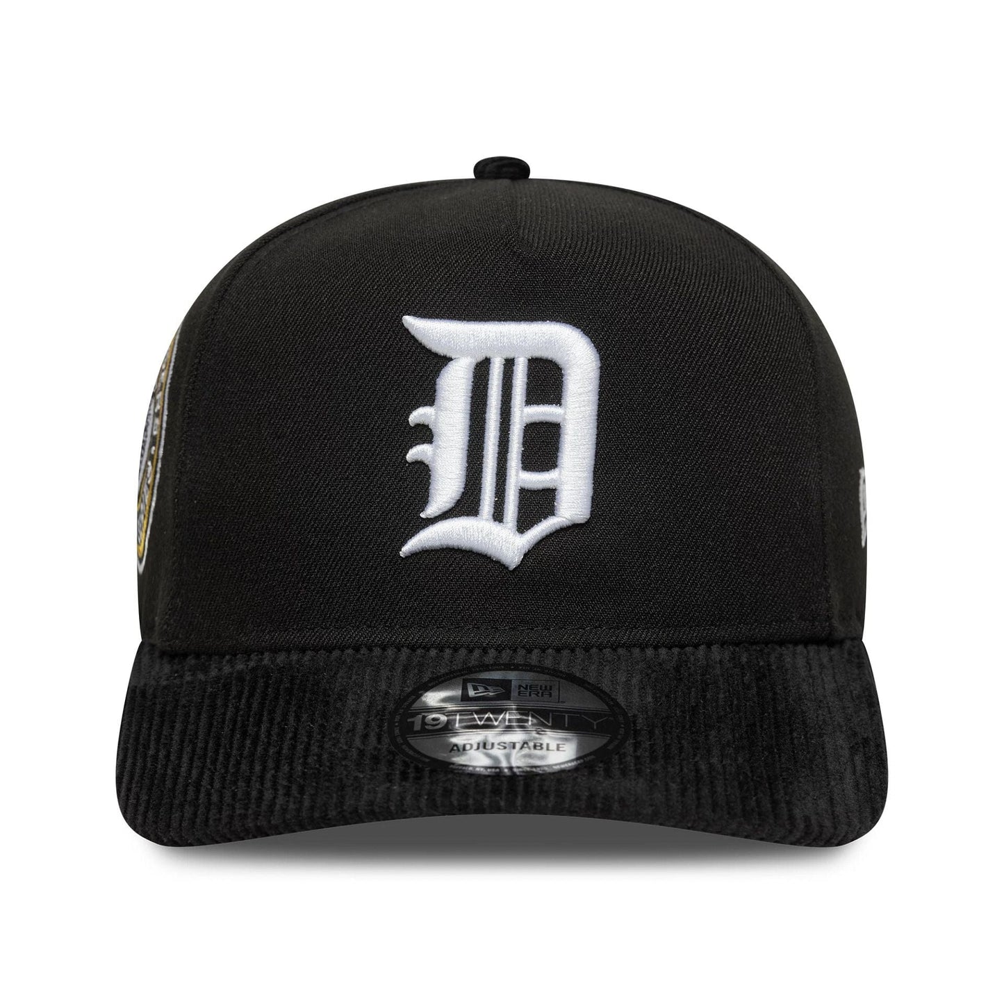 This is a Detroit Tigers MLB Cooperstown Cord Black 19TWENTY Adjustable Cap 2
