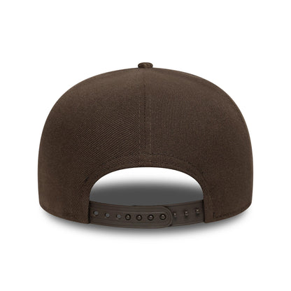 This is a Chicago Cubs MLB Cooperstown Cord Dark Brown 19TWENTY Adjustable Cap 6