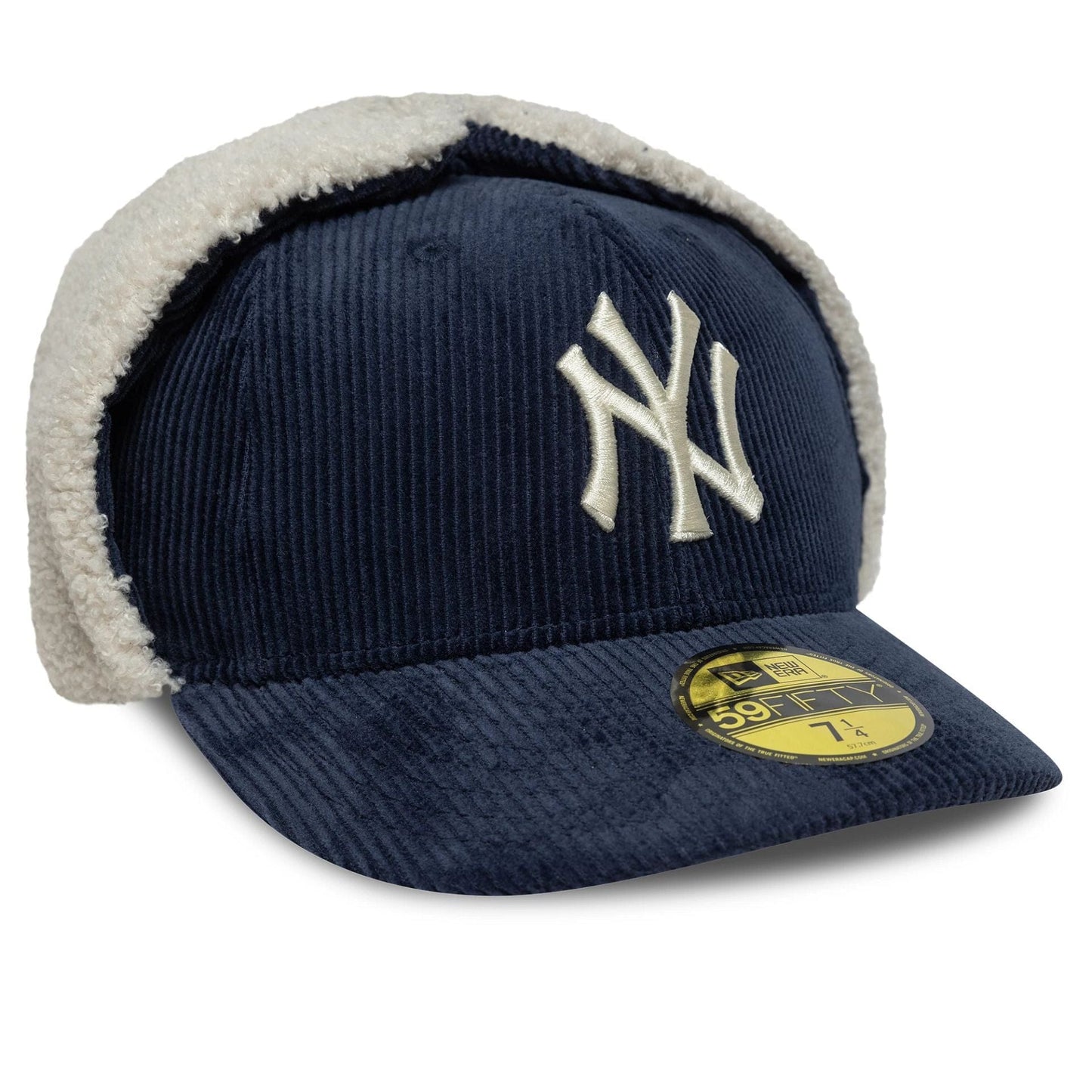 This is a New York Yankees MLB Cord Navy Dogear 59FIFTY Fitted Cap 5