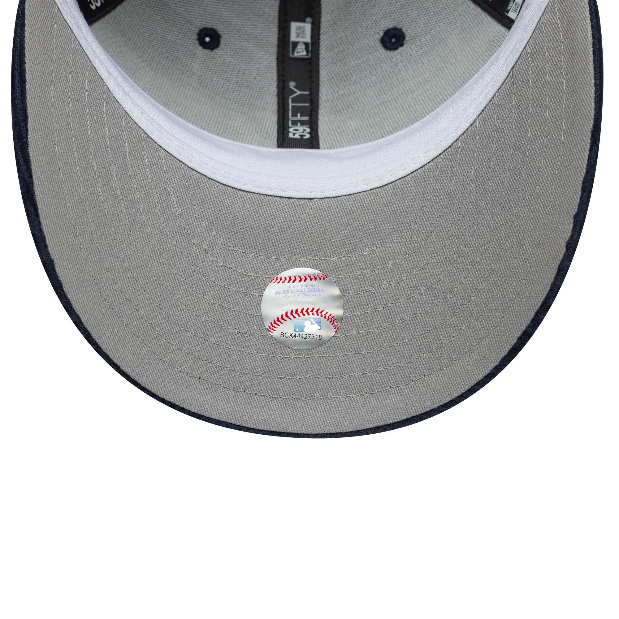 MLB Cord New York Yankees Navy Dogear 59FIFTY Fitted Cap | NEC EN-GB