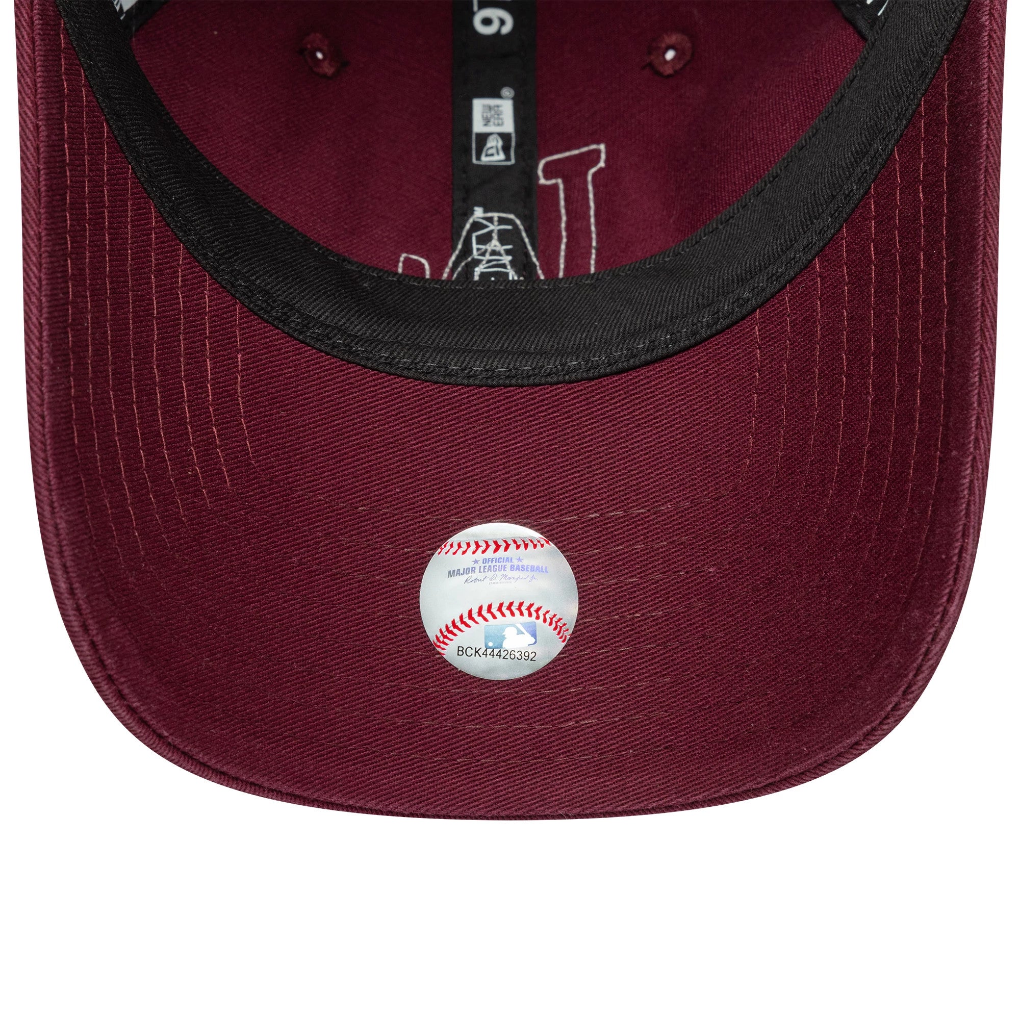 Womens MLB Boucle LA Dodgers Dark Red 9TWENTY Cap | NEC EU