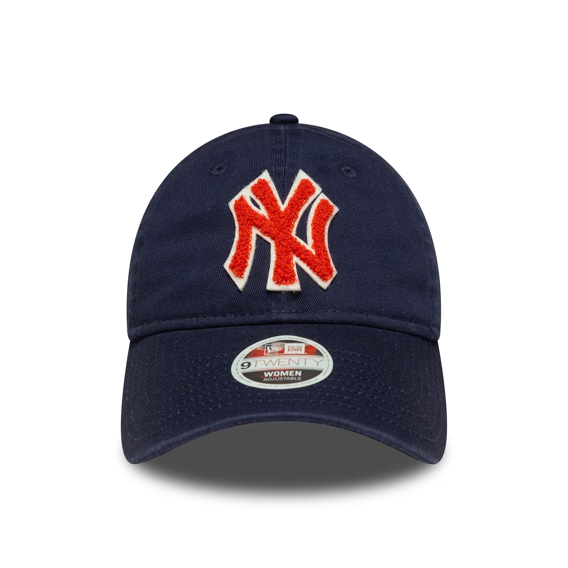 This is a New York Yankees Womens MLB Boucle Navy 9TWENTY Adjustable Cap 2