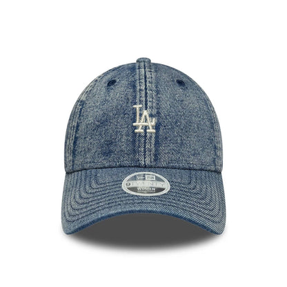 This is a LA Dodgers Womens MLB Denim Blue 9TWENTY Adjustable Cap 2