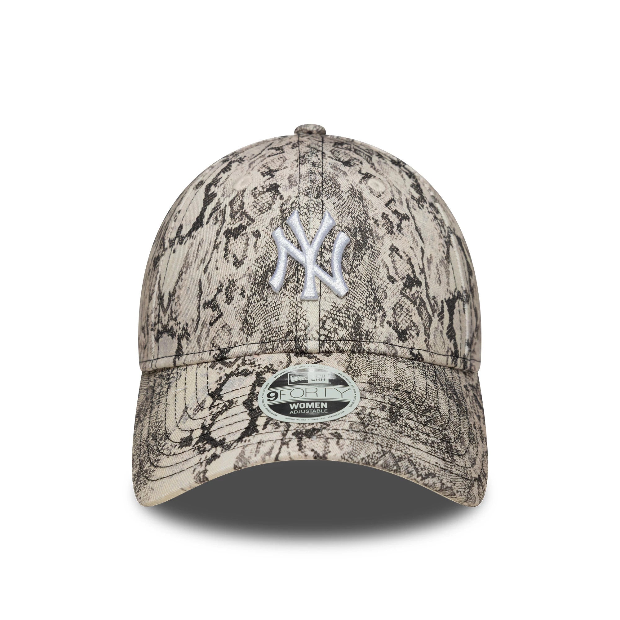 Womens MLB Snake New York Yankees Grey 9FORTY Cap | NEC EU