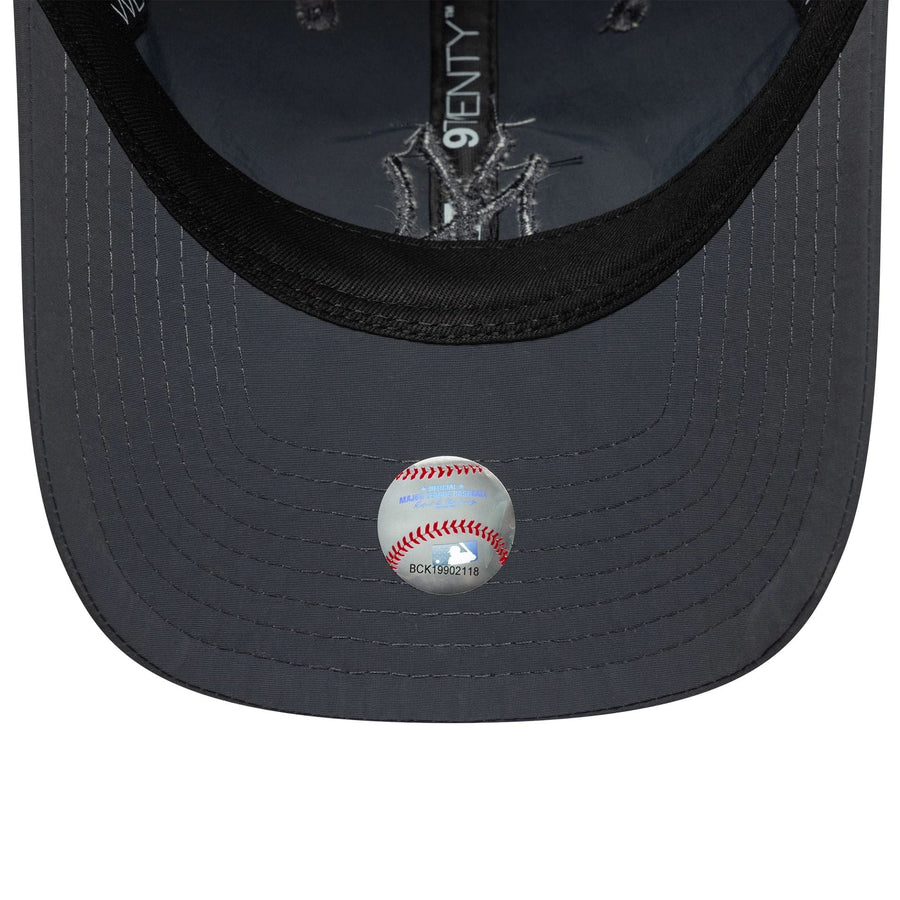 This is a New York Yankees MLB Tonal Recycled Dark Grey 9TWENTY Adjustable Cap 5