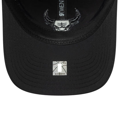 This is a Chicago Bulls NBA Tonal Recycled Black 9TWENTY Adjustable Cap 5