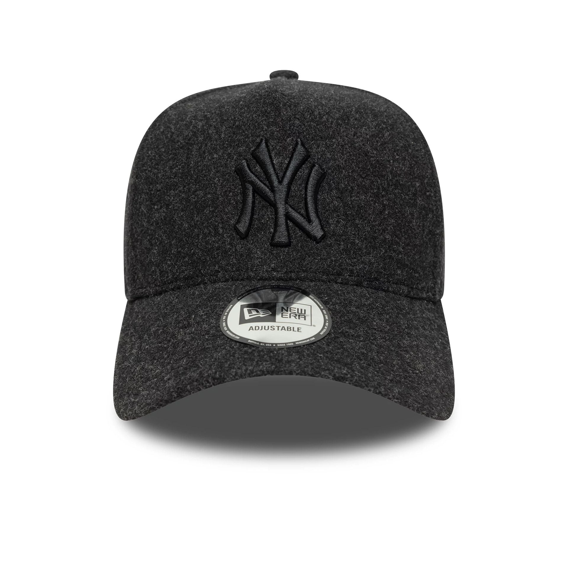 This is a New York Yankees MLB  Dark Grey 9FORTY E-Frame Adjustable Cap 2