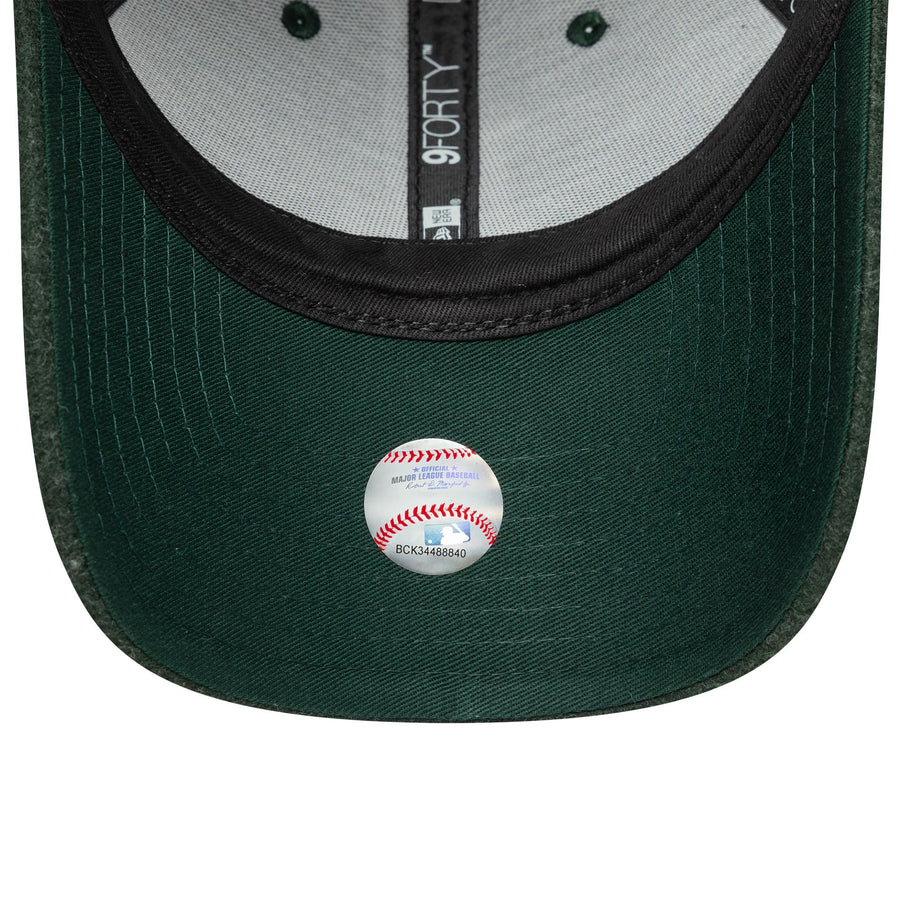 This is a LA Dodgers MLB Melton Dark Green 9FORTY Adjustable Cap 5