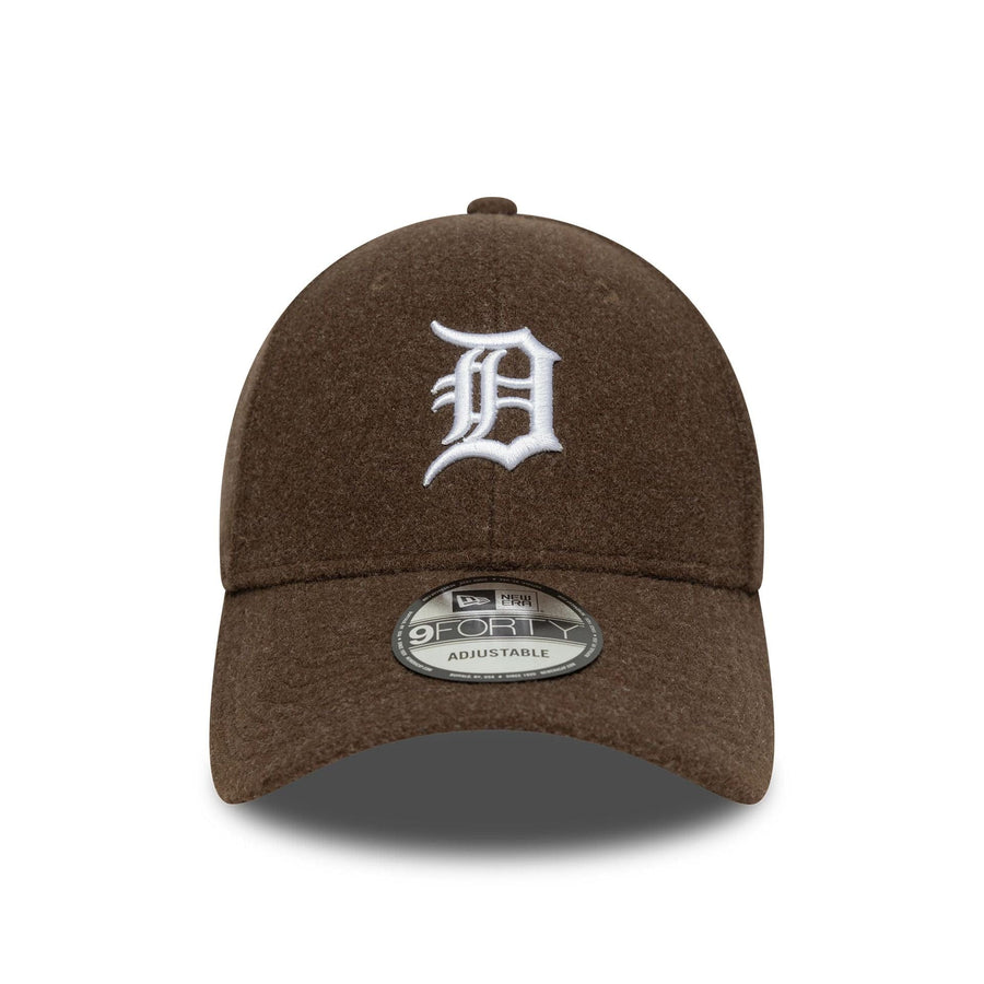 This is a Detroit Tigers MLB Melton Dark Brown 9FORTY Adjustable Cap 2