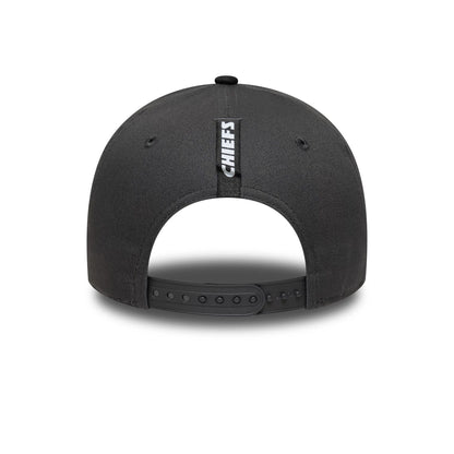 This is a Kansas City Chiefs NFL Charcoal 9FORTY E-Frame Adjustable Cap 4