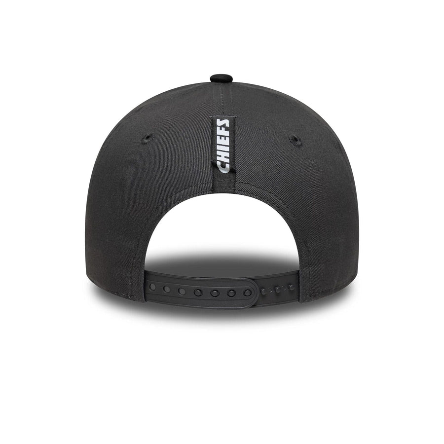 This is a Kansas City Chiefs NFL Charcoal 9FORTY E-Frame Adjustable Cap 4
