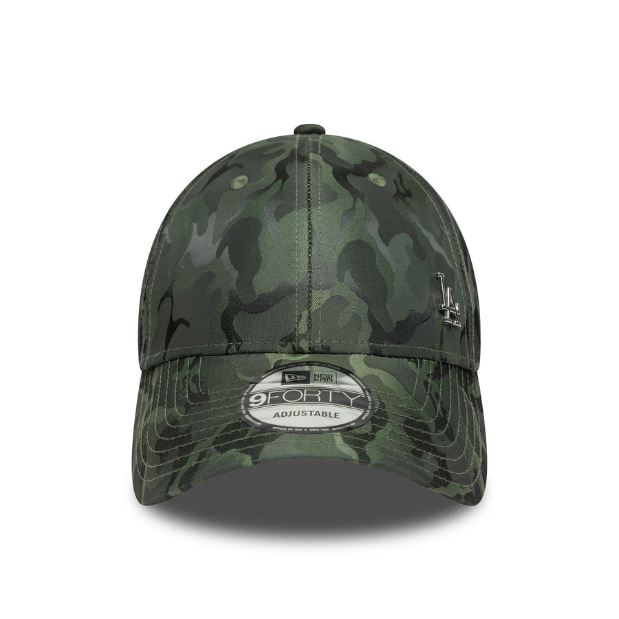 This is a LA Dodgers MLB Flawless Camo Green 9FORTY Adjustable Cap 2