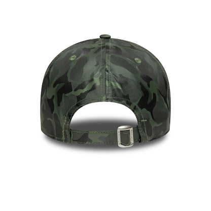 This is a LA Dodgers MLB Flawless Camo Green 9FORTY Adjustable Cap 4
