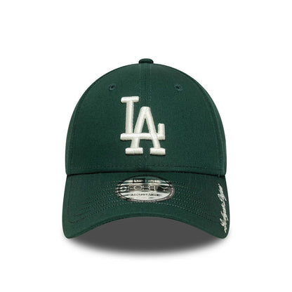 This is a LA Dodgers MLB Visor Script Dark Green 9FORTY Adjustable Cap 2