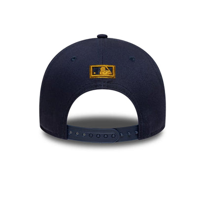 This is a LA Dodgers MLB World Series Patch Navy 9FORTY M-Crown Adjustable Cap 4
