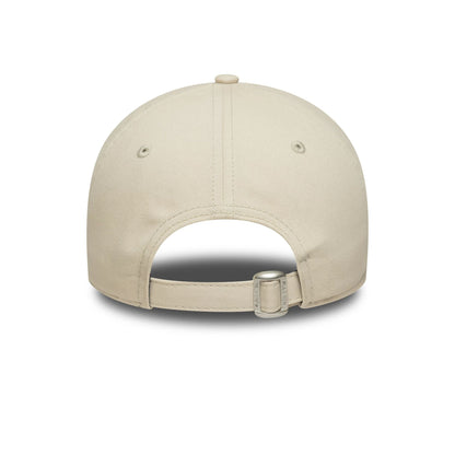 This is a  New Era Wordmark Cream 9TWENTY Adjustable Cap 4