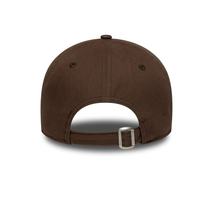 This is a  New Era Wordmark Dark Brown 9TWENTY Adjustable Cap 4