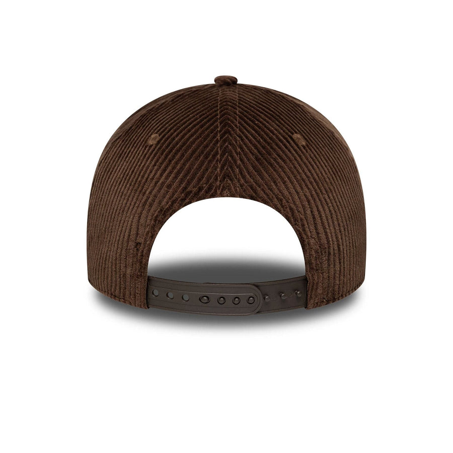 This is a  New Era Patch Cord Dark Brown 9FORTY E-Frame Adjustable Cap 4