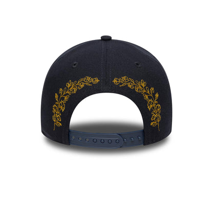 This is a New York Yankees MLB Tonal Icon Navy 9FORTY E-Frame Adjustable Cap 4