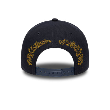 This is a New York Yankees MLB Tonal Icon Navy 9FORTY E-Frame Adjustable Cap 4