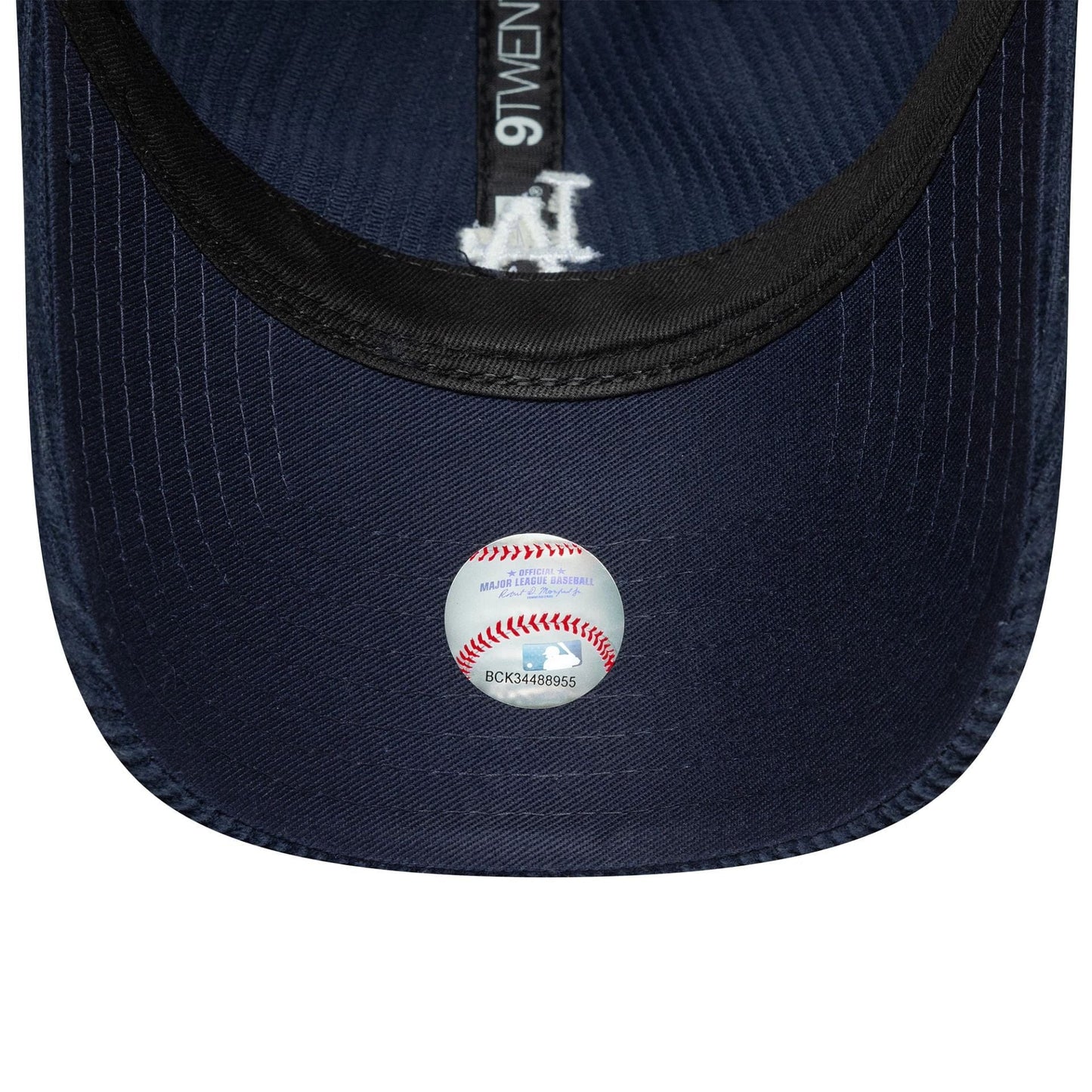 This is a LA Dodgers MLB Cord Navy 9TWENTY Adjustable Cap 5