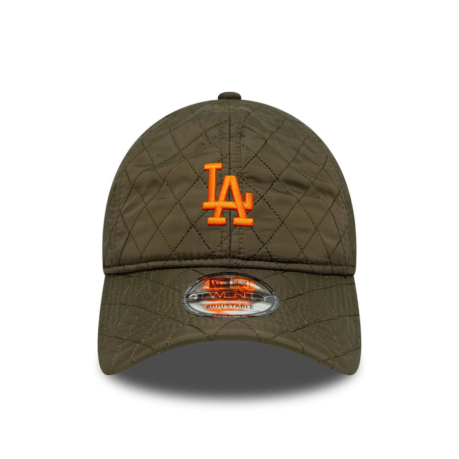 This is a LA Dodgers MLB Quilted Dark Green 9TWENTY Adjustable Cap 2