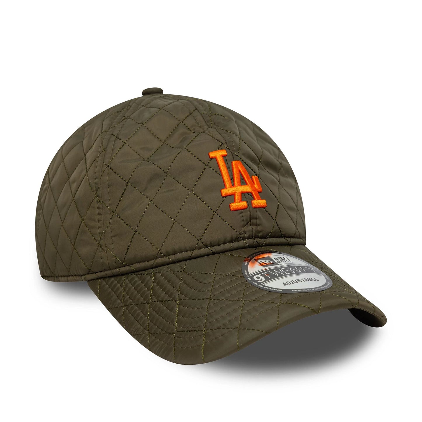 This is a LA Dodgers MLB Quilted Dark Green 9TWENTY Adjustable Cap 3
