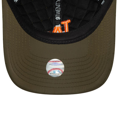 This is a LA Dodgers MLB Quilted Dark Green 9TWENTY Adjustable Cap 5