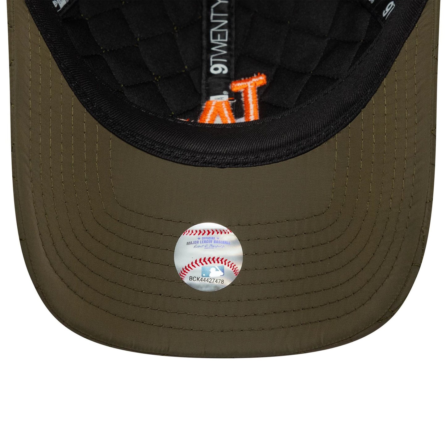 This is a LA Dodgers MLB Quilted Dark Green 9TWENTY Adjustable Cap 5