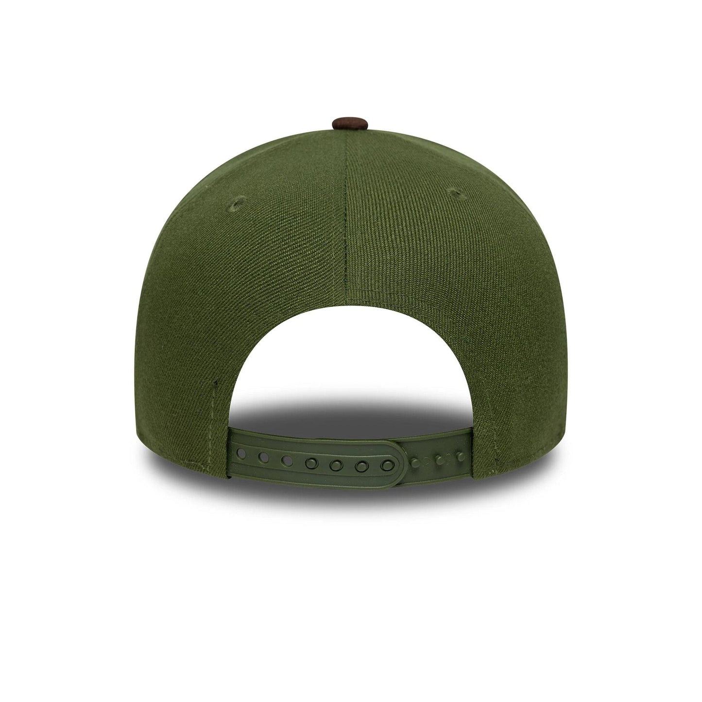 This is a LA Dodgers MLB Suede Visor Dark Green 9FORTY E-Frame Adjustable Cap 4