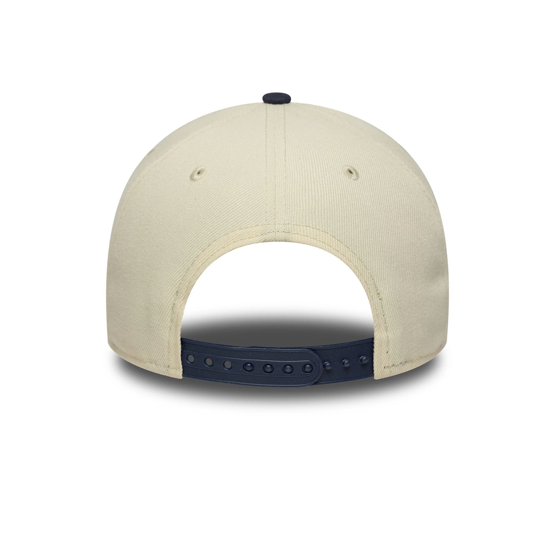 This is a New York Yankees MLB World Series Patch Cream 9FORTY E-Frame Adjustable Cap 4